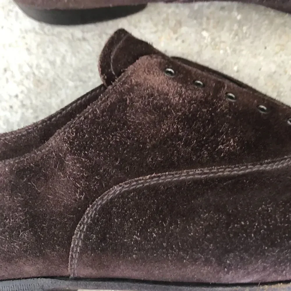 Prada Suede Oxfords